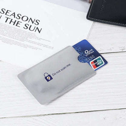 10PCS RFID Credit Card Protector Sleeves – Anti-Theft Blocking Skin Case Covers for Bank Cards, New Hot Sale