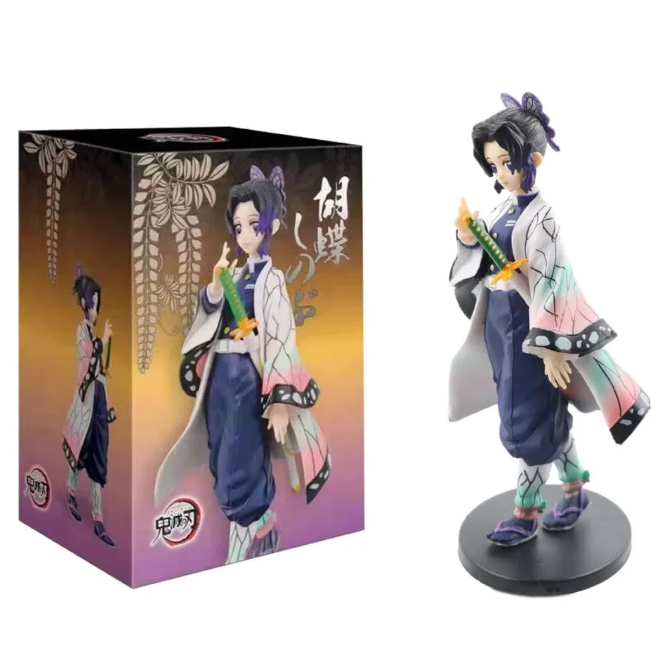 Anime Demon Slayer Kimetsu no Yaiba Figures – Kamado Tanjirou, Agatsuma Zenitsu & Nezuko PVC Action Models