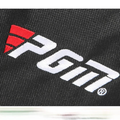 PGM Portable Mini Golf Shoe Bag – Lightweight Nylon Carrier & Golf Ball Holder Pouch with Tee Storage for Sports Accessories