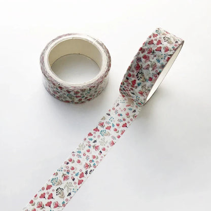 Green Plant Floral Washi Tape – DIY Decorative Adhesive for Scrapbooking, School, & Handmade Crafts