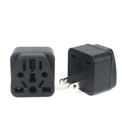 Universal Travel Adapter – German, Russia, AU, UK, KR, EU to US AC Power Socket Type B 10A for USA & Japan