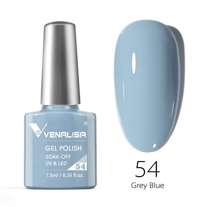 VENALISA 7.5ml HEMA-Free Nail Gel Polish – VIP4 Semi-Permanent Soak-Off UV/LED Gel Varnish, Full Coverage Nail Lacquer