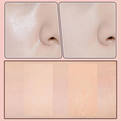Korean Loose Powder – Full Brightening Concealer, Mineral Face Foundation, Long-Lasting Pressed Compact Makeup Powder