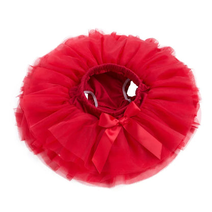 Baby Girl Tutu Skirt - Fluffy Multi-Layer Princess Pantskirt for Parties