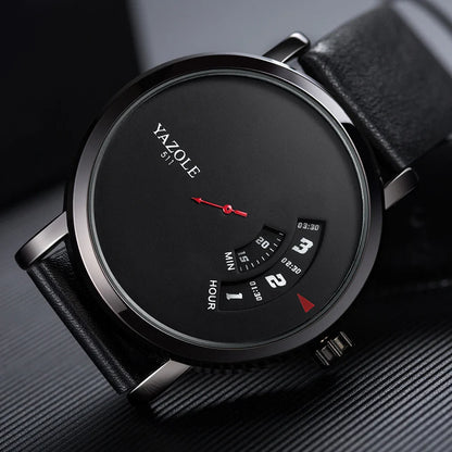 UTHAI CQ57 Men’s Quartz Wrist Watch – Leather Strap, Sport Business Casual, Waterproof, Top Brand, New 2020