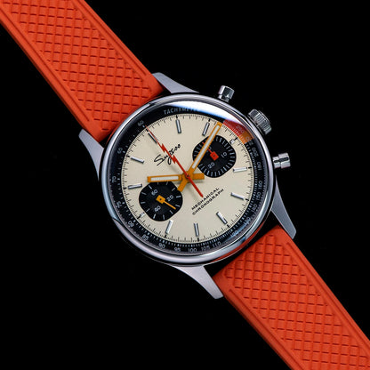 Sugess ST19 Pilot Chronograph Watch – Mechanical Racing 1963 Limited Edition, Sapphire Crystal, Military Style