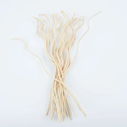 20PCS Diffuser Sticks – Long Wavy Rattan Reed Replacement for Fragrance Diffuser, Air Freshener Accessory