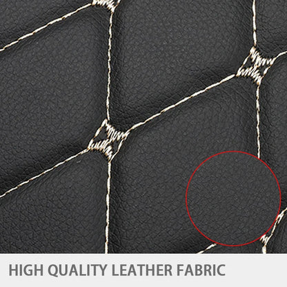PU Leather Car Seat Back Protector – Anti-Kick Pad for Kids, Child Kick & Dirt Protection, Auto Accessories