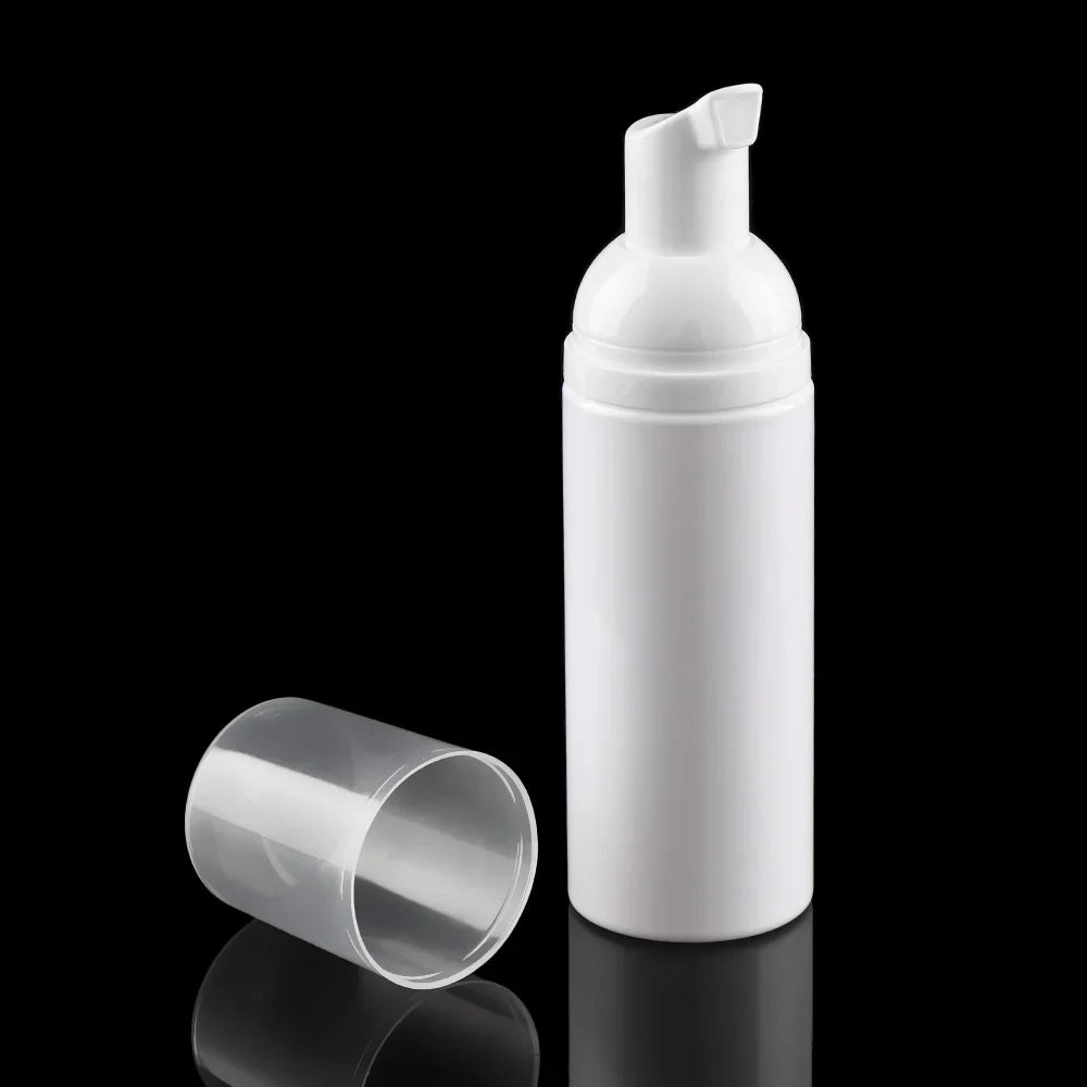 Foaming Soap Dispenser Bottles – 30/50/60/80ML Plastic Pump Bottles for Shampoo, Lotion & Shower Gel