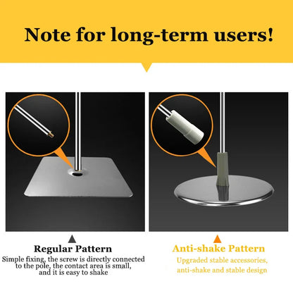 Adjustable T-Shape Photography Backdrop Stand – Background Frame Support System with Clamps for Video Studio