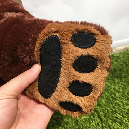 Giant Brown Bear Plush Toy - Soft Stuffed Animal Cushion for Kids & Birthday Gifts