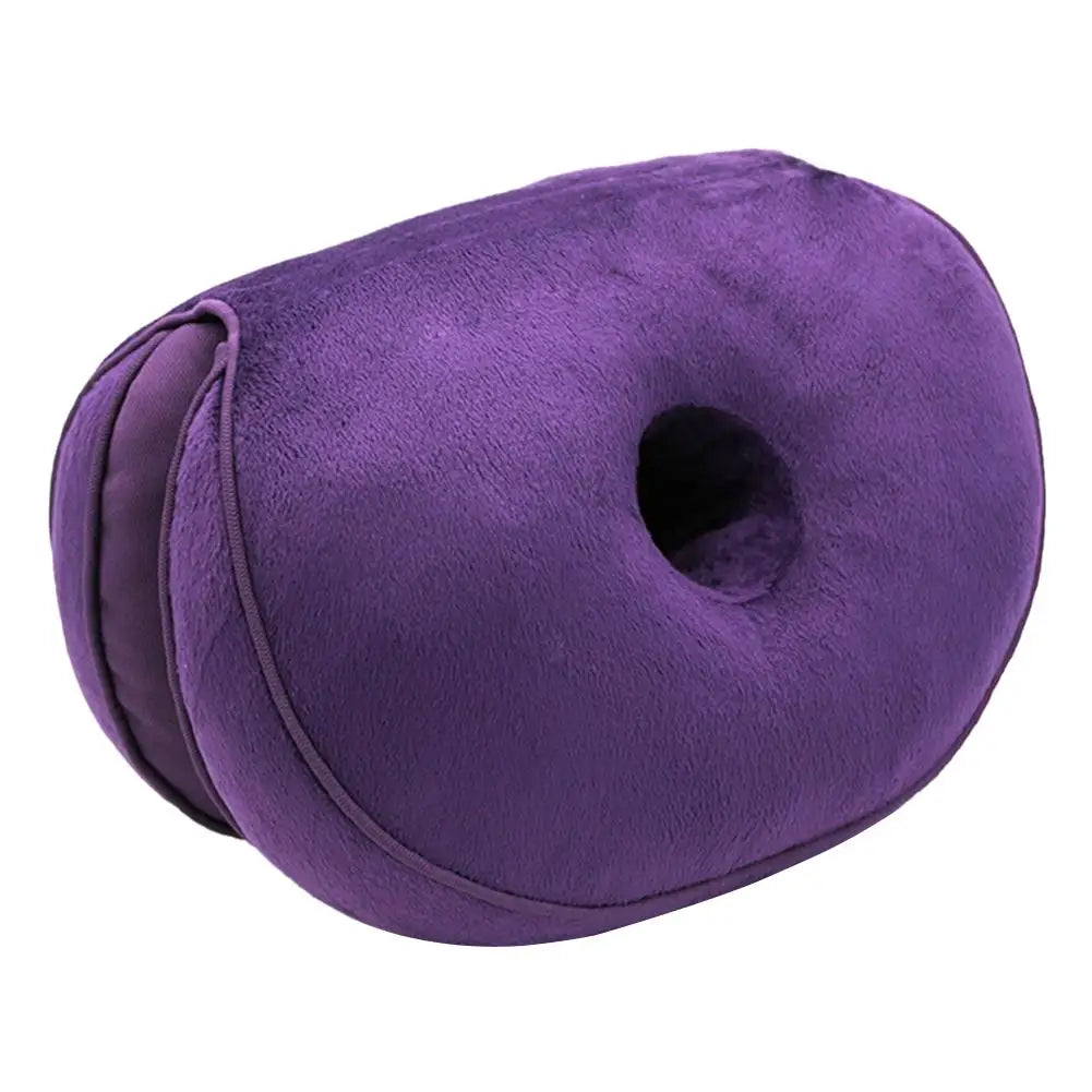 Multifunction Orthopedic Memory Foam Seat Cushion – Dual Comfort Pelvis Pillow for Hip Lift & Pressure Relief