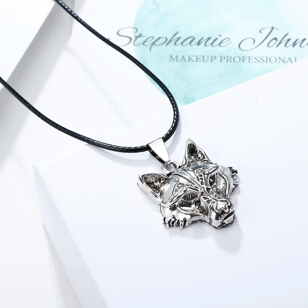 Norse "I Am Wolf" Viking Celtic Necklace for Men & Women - Popular Totem Amulet with Card, Jewelry Gift
