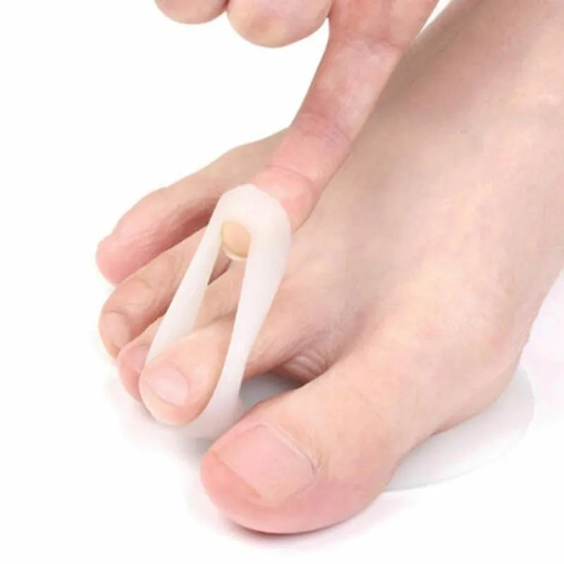 2Pcs Silicone Gel Metatarsal Pads for Shoes — Soft Foot Care Gel Pads for Sensitive Feet, Sore Ball Relief, Forefoot Pain Prevention