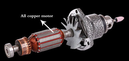 500W Electric Engraver Drill – 6-Speed Variable 35000RPM Rotary Grinder Polishing Tool 110V/220V