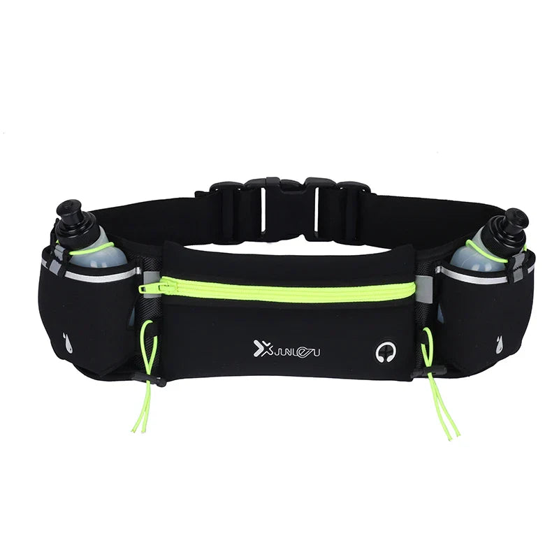 Marathon Trail Running Waist Pack – Dual Pocket Fanny Belt for Phone, Water Bottle & Fitness for Men & Women