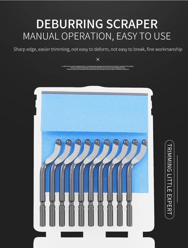 3D Printer Tool Kit – Electronic Wire Pliers, Trimming Knife, Scraper, Deburring Cutter & Tweezers Set