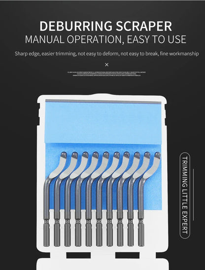 3D Printer Tool Kit – Electronic Wire Pliers, Trimming Knife, Scraper, Deburring Cutter & Tweezers Set