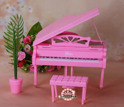 Barbie Doll Furniture Set – Miniature Playhouse Accessories for Fashion Dolls