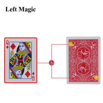 Marked Stripper Deck Playing Cards - Close-Up Magic Trick Cards for Street Illusions, Mentalism, and Puzzle Fun