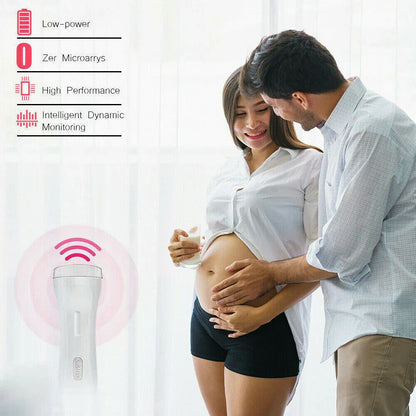 USB Fetal Doppler Probe — 2/3/8MHz Sonar Accessory for CONTEC Baby Sound C/C1