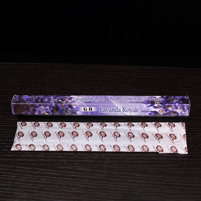 20 Sticks Indian Incense – White Sage, Lavender, Yoga & Sea Breeze Scents for Meditation, Air Purification & Aromatherapy