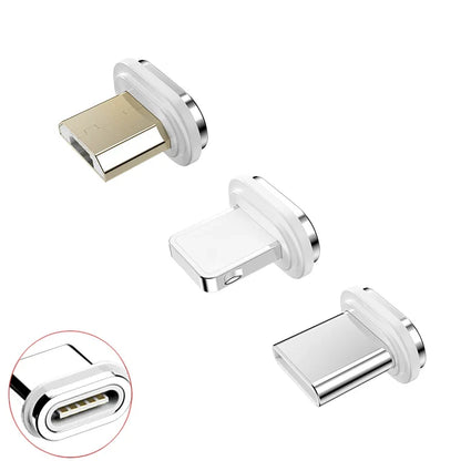 10th Gen Magnetic Charging Adapter - Fast Charge Plug for iPhone, Samsung, Huawei & Xiaomi Devices