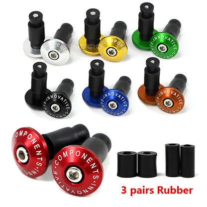 Motorcycle Handle Bar End Cap Anti-Vibration Slider Plug for SX, XC, EXC, EXC-R, F, W Models - Fits 65cc to 530cc