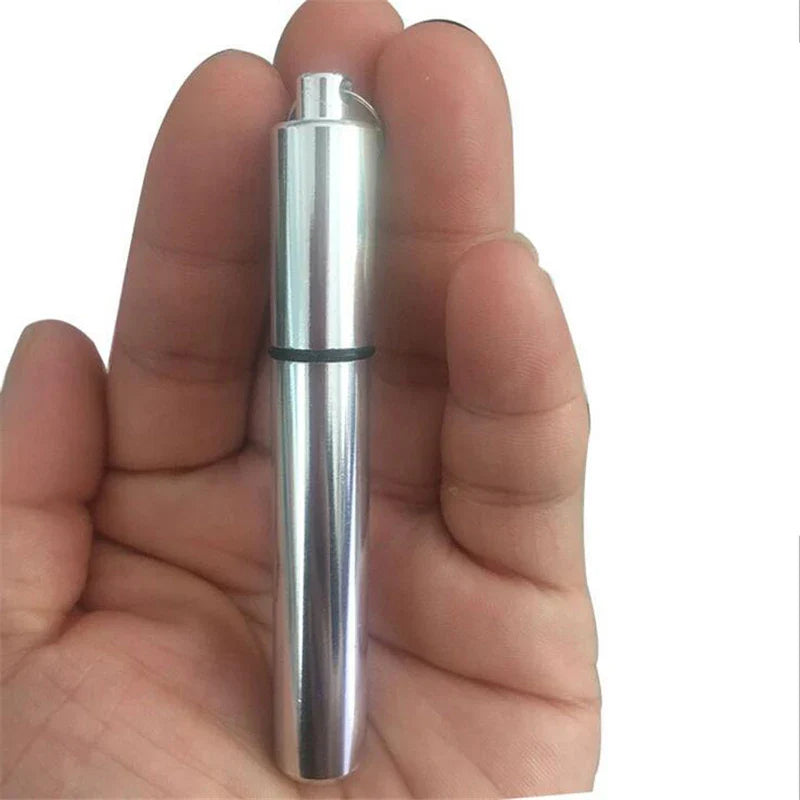 Durable Stainless Steel Toothpick Holder - Portable Rustproof Stand for Outdoor, Household, and Travel - Seal Storage Container Box Holder Case