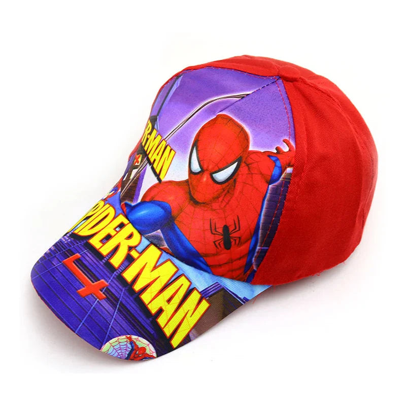 Disney Spiderman and Mickey Mouse Kids Baseball Caps - Hip Hop Sun Hat for Boys and Girls, Fashion Toddler Baby Outdoor Hat