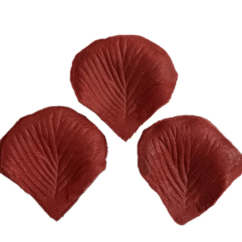 1000/3000PCS 5x5CM Silk Artificial Rose Petals for Wedding & Party Decorations – Fake Flower Engagement Celebration Supplies, Romantic Event Decor