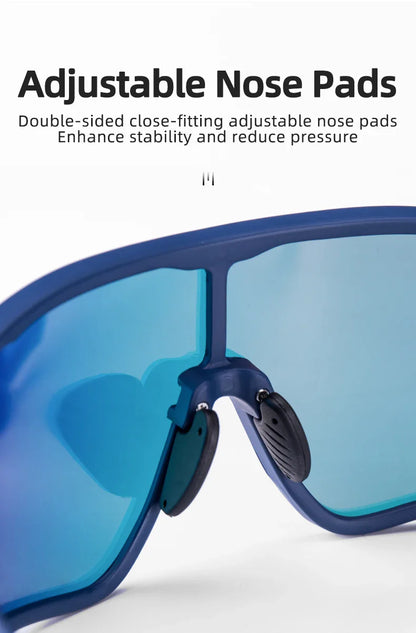 ROCKBROS Polarized Sports Sunglasses — UV400 Cycling Glasses for Outdoor Hiking, Golf & Camping