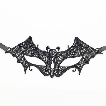 Sexy Lace Eye Mask for Women — Venetian Masquerade, Halloween & Carnival Half-Face Cosplay Party Mask