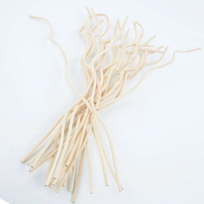 20PCS Diffuser Sticks – Long Wavy Rattan Reed Replacement for Fragrance Diffuser, Air Freshener Accessory