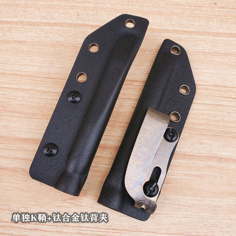 EDC Titanium Alloy Crowbar — Multifunction Outdoor Camping Hand Tool