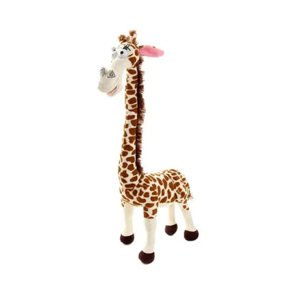 20-35cm Madagascar Plush Toy Set — 6 Styles Soft Stuffed Animal Dolls: Giraffe, Hippo, Lion, Penguin, Zebra, Lemur, Kids Gift