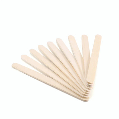 50/100/150PCS Resin Stirring & Popsicle Sticks – DIY Epoxy, Ice Cream, Wood Craft Tools