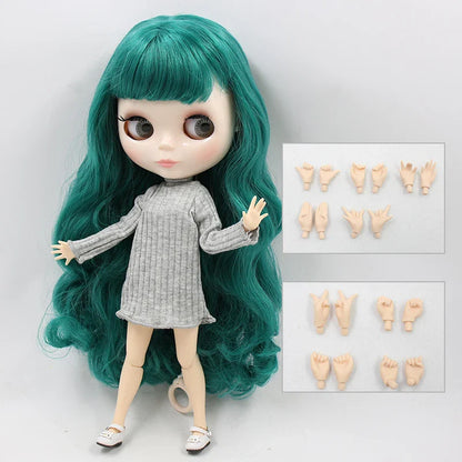 ICY DBS Blyth Doll – 1/6 Joint Body BJD Anime Doll, 30cm White Skin Matte Face Special Combo Toy