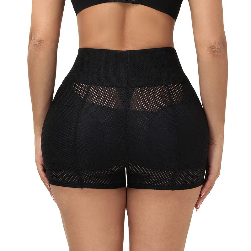 Butt Lifting Hip Enhancer Cushion – Padded Mesh Control Panties for Natural Curves