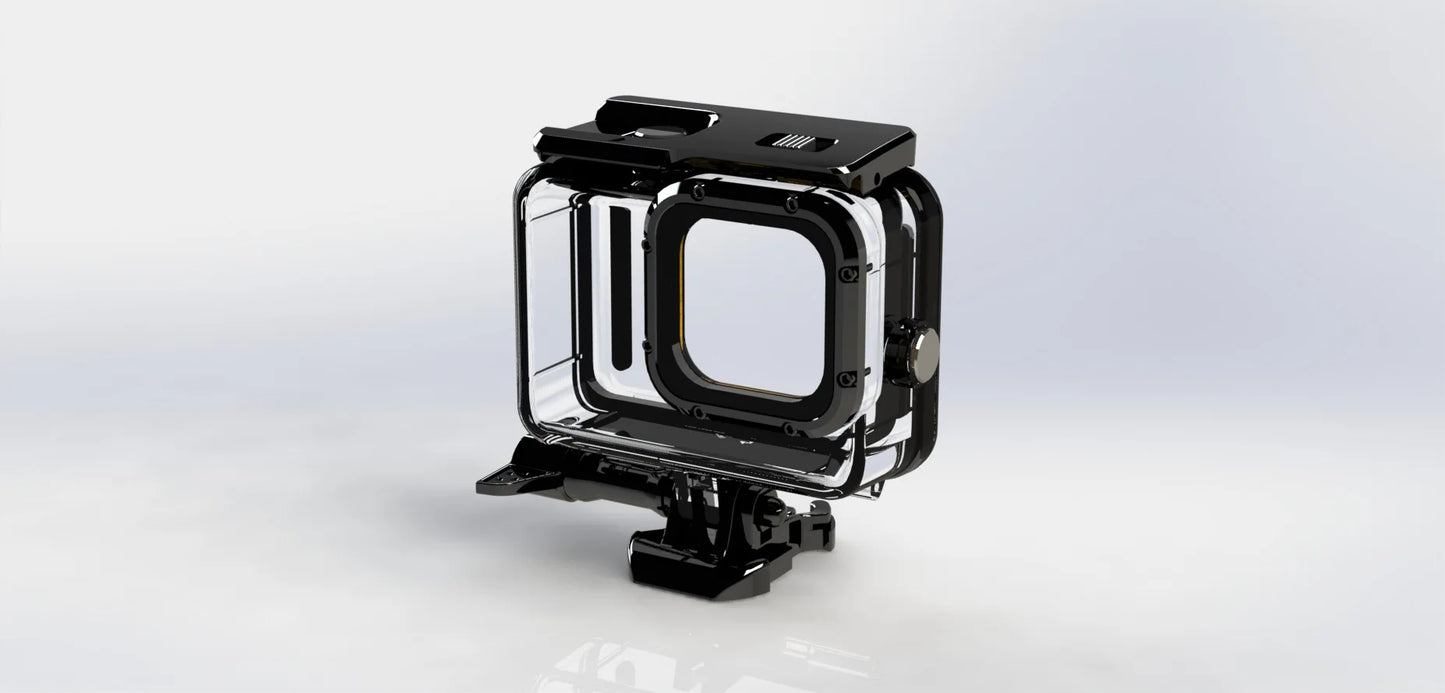 Waterproof Diving Case for GoPro Hero 9–13 Black – 45M Protective Housing Shell & Mount Accessory