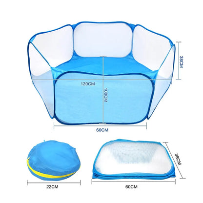 Portable Pet Playpen – Fashionable Indoor/Outdoor Cage Playground Fence for Hamsters, Chinchillas & Guinea Pigs