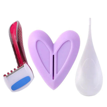 Bikini Shaving Stencil for Women — Intimate Pubic Hair Razor Shaping Tool