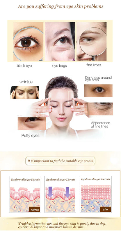 InniCare Crystal Collagen Gold Eye Masks – 50/60/80/100 Pcs Anti-Dark Circle Beauty Patches for Eye Skin Care, Korean Cosmetics