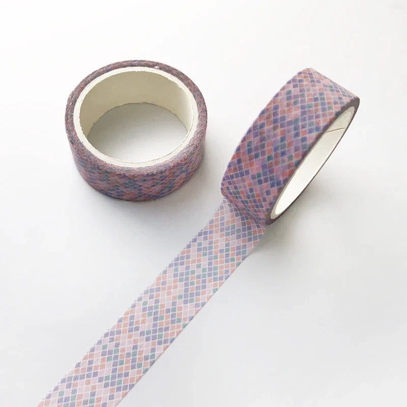 Green Plant Floral Washi Tape – DIY Decorative Adhesive for Scrapbooking, School, & Handmade Crafts
