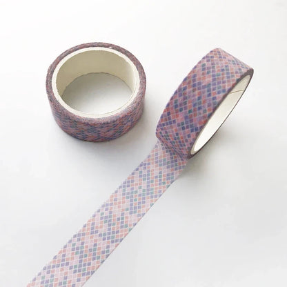 Green Plant Floral Washi Tape – DIY Decorative Adhesive for Scrapbooking, School, & Handmade Crafts