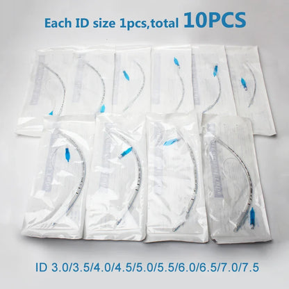 Disposable Veterinary Endotracheal Tube with Cuff – Sterile Tracheal Tube for Animal Use