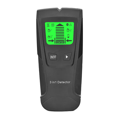 3-in-1 Wall Metal Detector – Professional Deep Scan for Metal, Wood Studs, AC Voltage & Live Wires