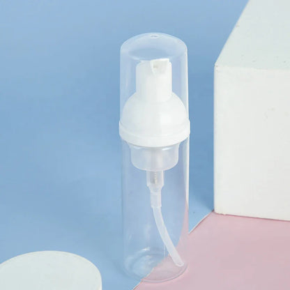 30 Pcs Plastic Foam Pump Bottles - 30ml/50ml/60ml/100ml Empty Face Cleaner & Cosmetic Dispensers, Refillable Soap & Hand Sanitizer Bottles