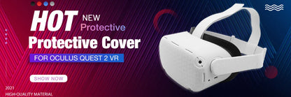 PU Leather Foam Eye Mask Replacement Face Cover for Meta Oculus Quest 2 VR Accessories