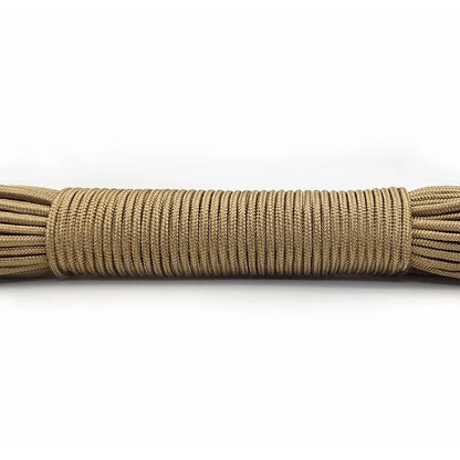 100FT 3mm Paracord Rope – Heavy Duty Parachute Cord for Hiking, Camping, Survival & DIY Bracelets